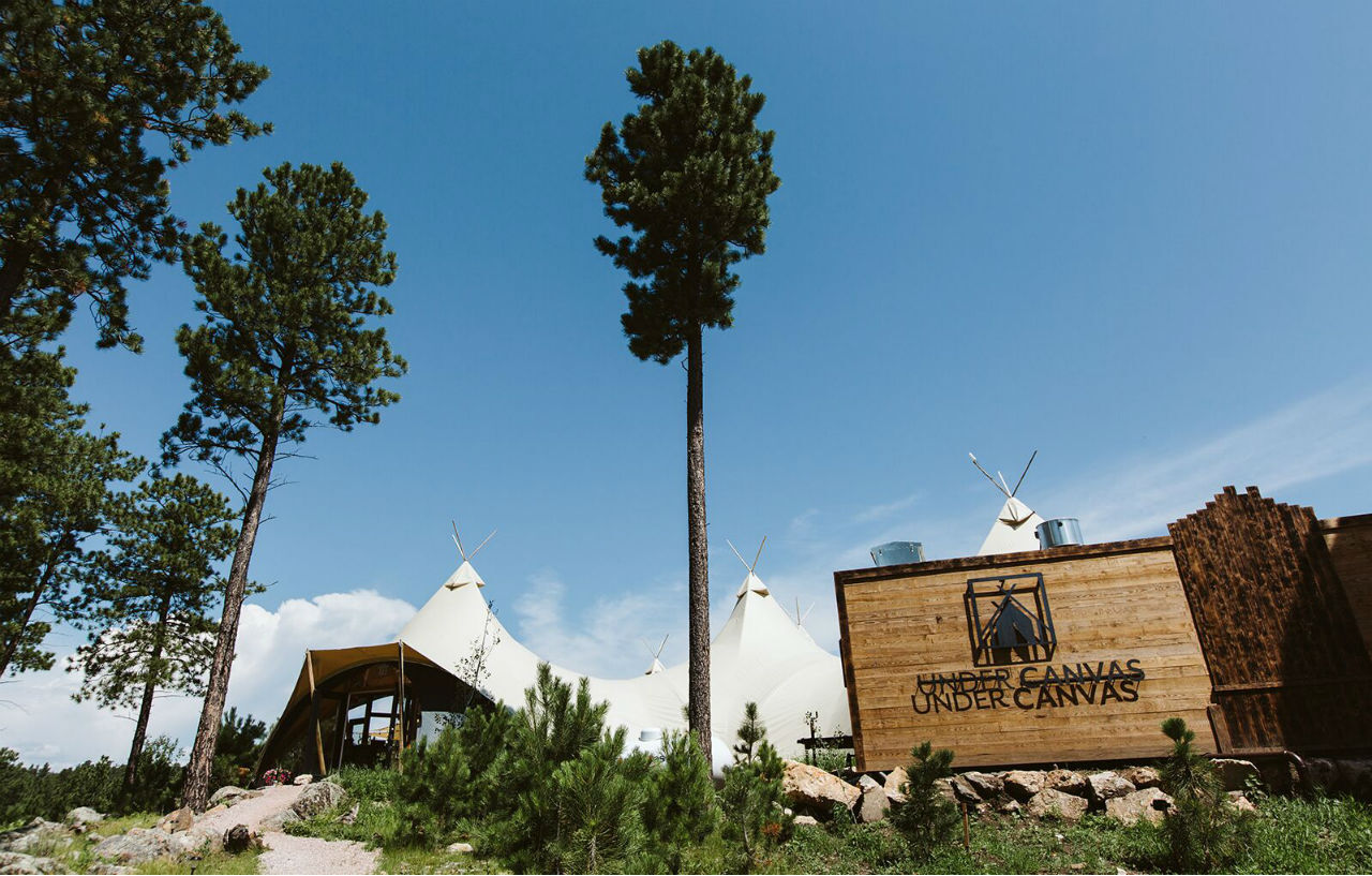 Under Canvas Mount Rushmore Keystone Zewnętrze zdjęcie